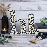 3D Druck Datei Schriftzug Hi Leo Muster