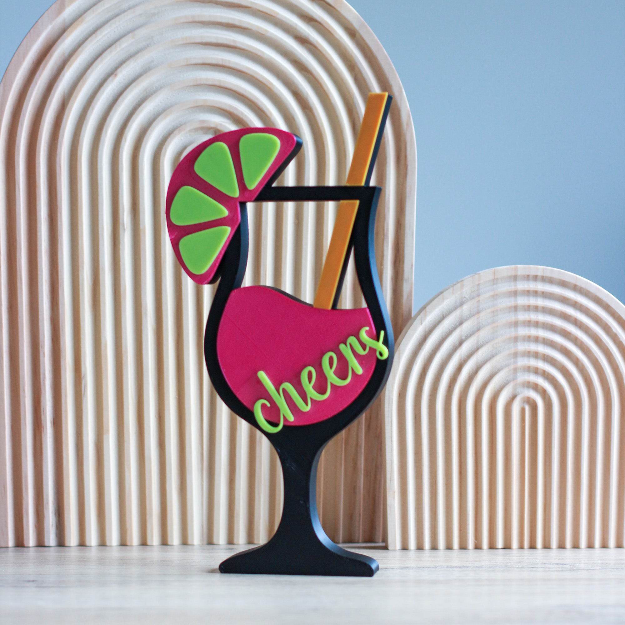 3D Druck Datei Cheers Cocktailglas - Sewando