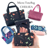 eBook Micro ToteBag CHELSEA Nähanleitung Schnittmuster