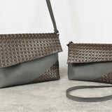 Chloe - Handtasche mit Klappe - mit oder ohne Reißverschluss - in 2 Größen