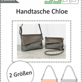 Chloe - Handtasche mit Klappe - mit oder ohne Reißverschluss - in 2 Größen