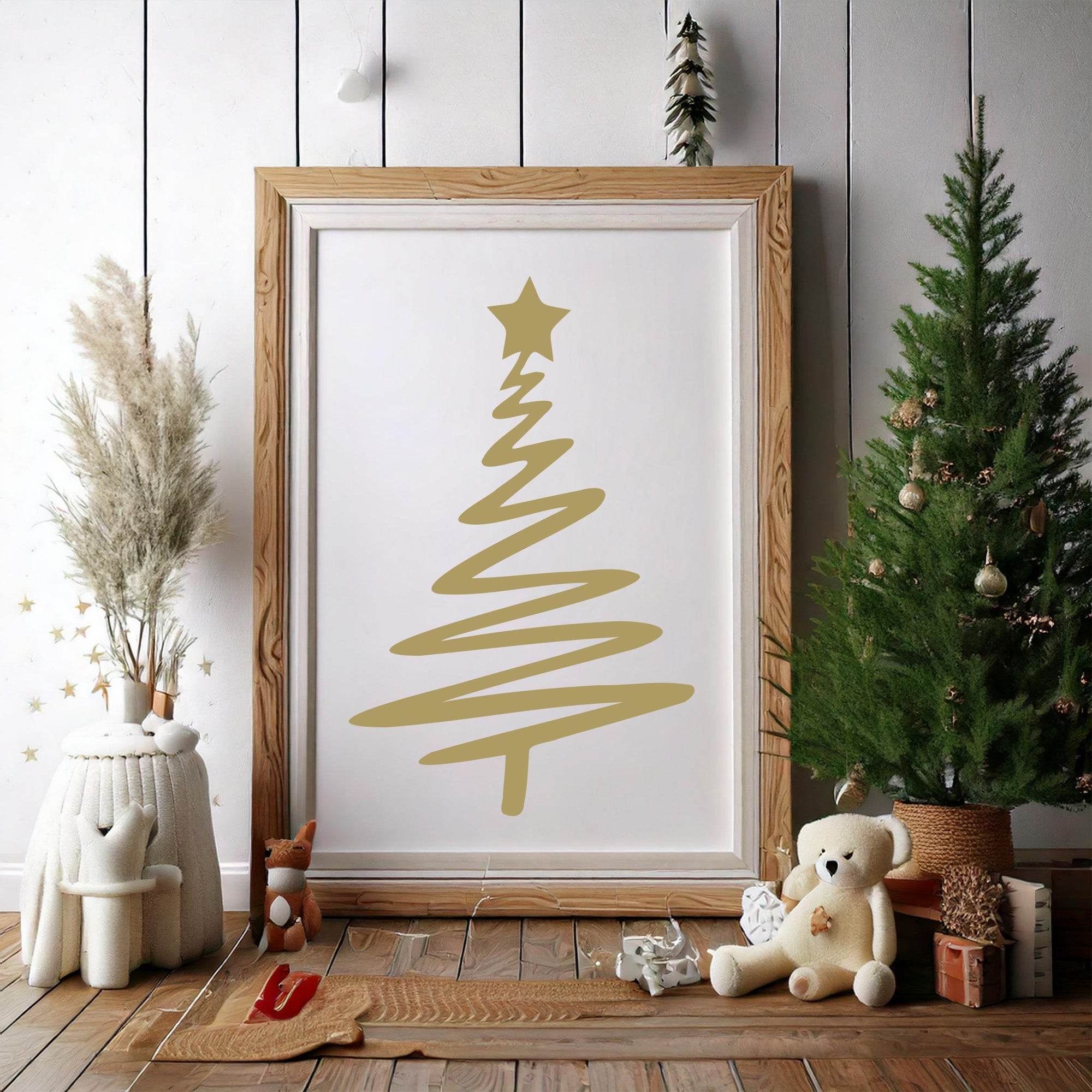 Plotterdatei Christbaum - Sewando
