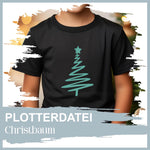 Plotterdatei Christbaum - Sewando