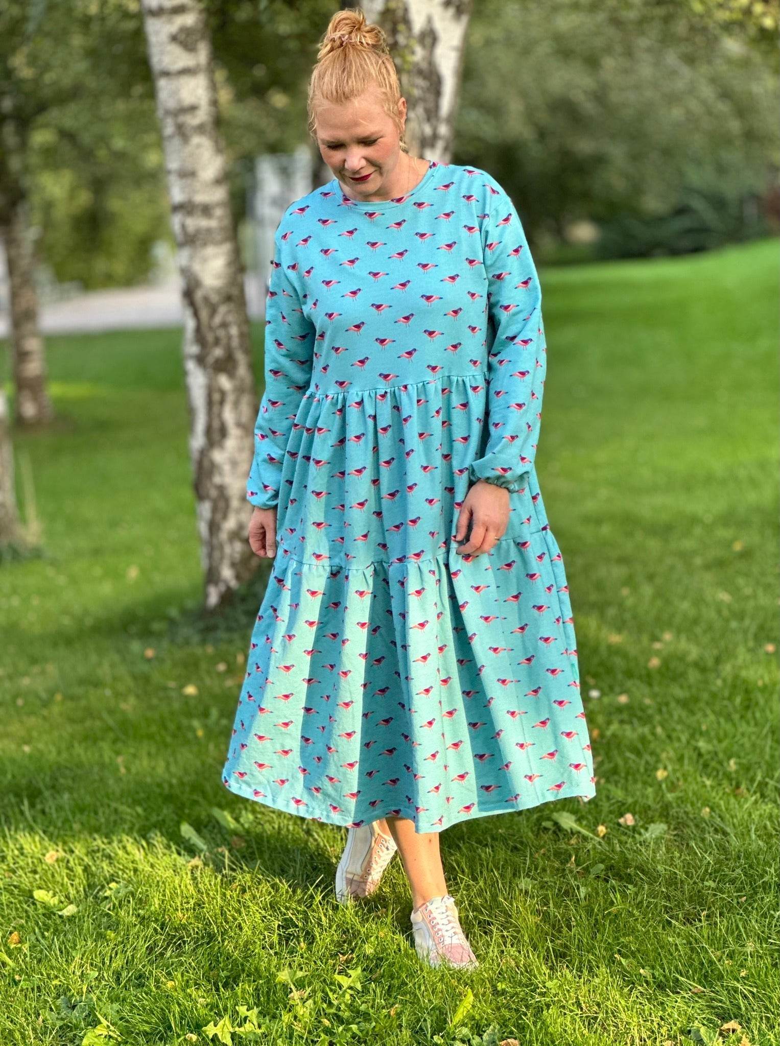 Schnittmuster Damenkleid Regnbue Mor Gr. 32-50 - Sewando