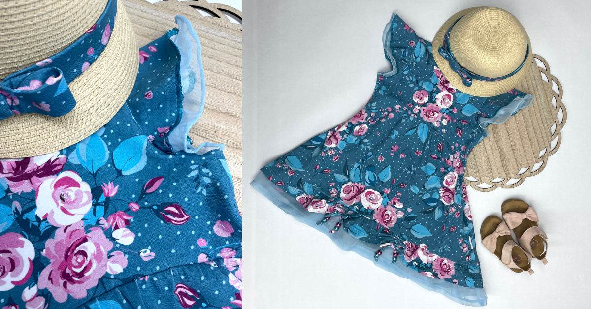PRINCIPESSA DEL GIORNO: ROBE D'ÉTÉ POUR LES FILLES (92-158) - Sewando