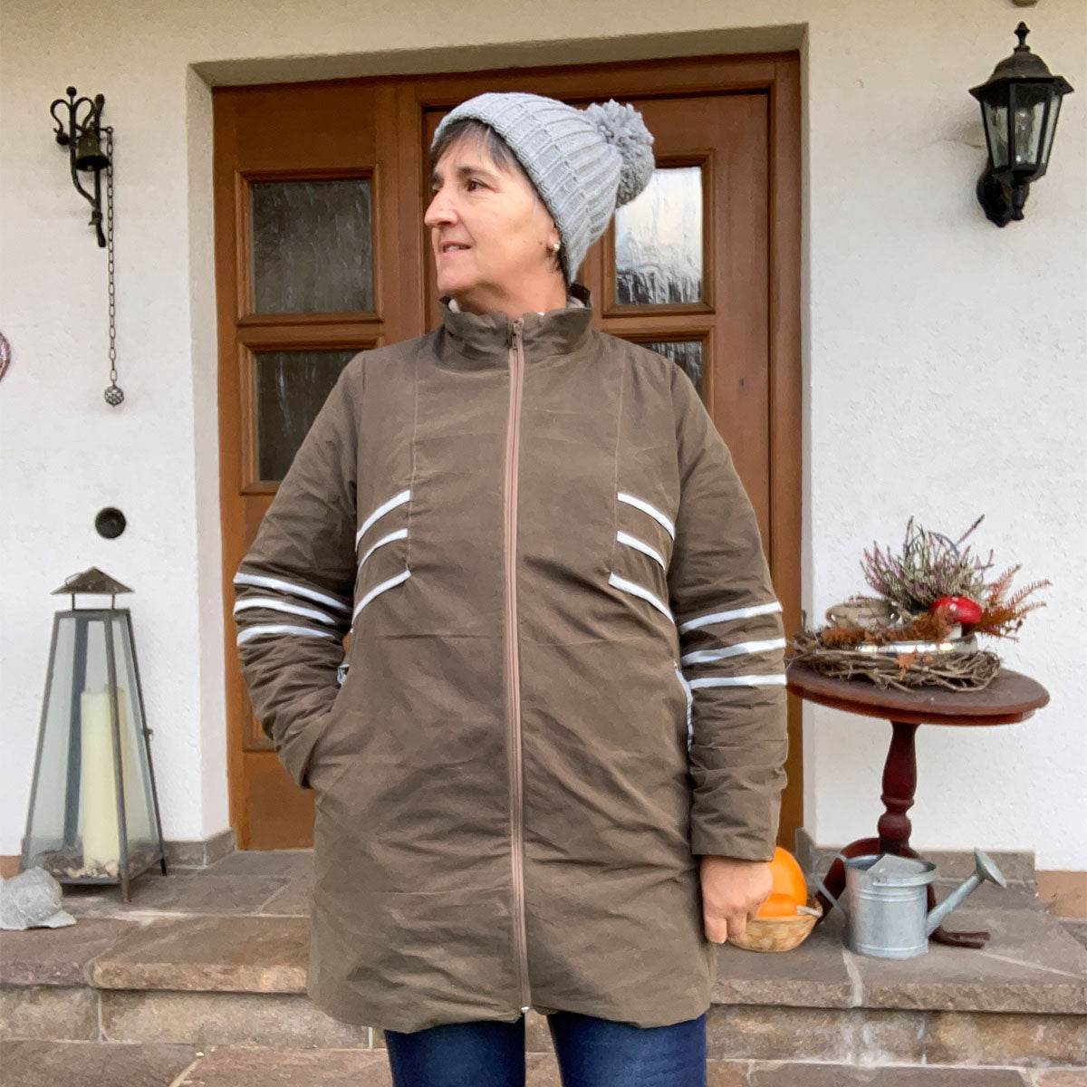Schnittmuster Jacke und Mantel Abisko – Größen 32 – 60 - Sewando