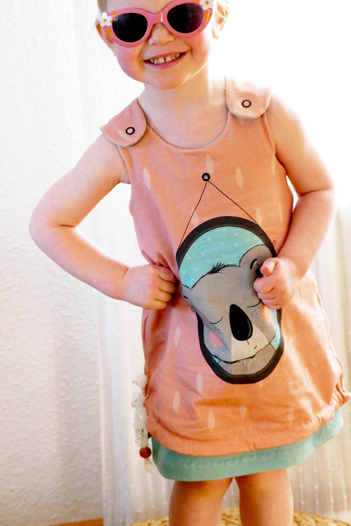 Hängerchen Hanni Kleid Schnittmuster 50-170 - Sewando