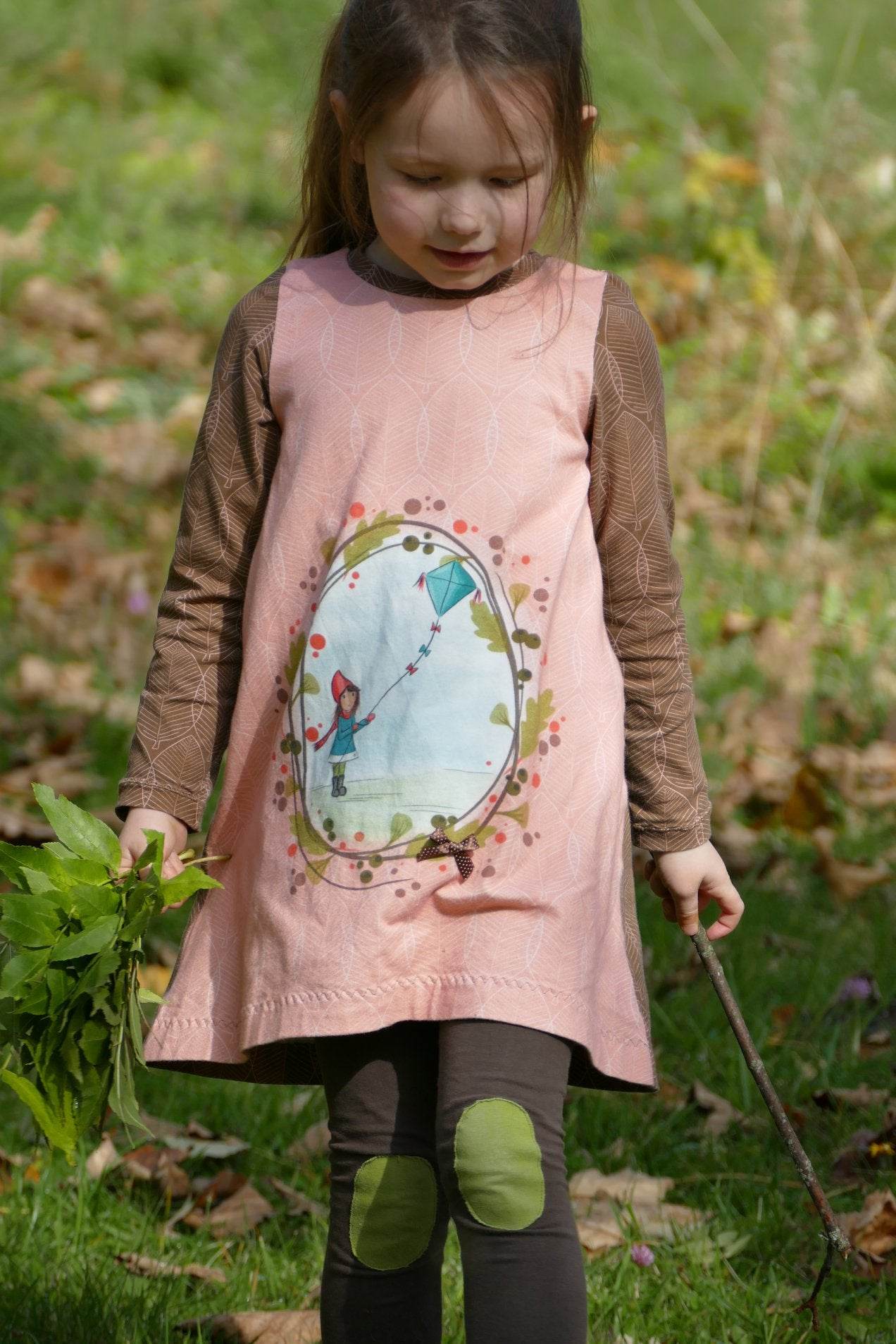 Herbstkleid Heidi Schnittmuster Kleid 50-170 - Sewando