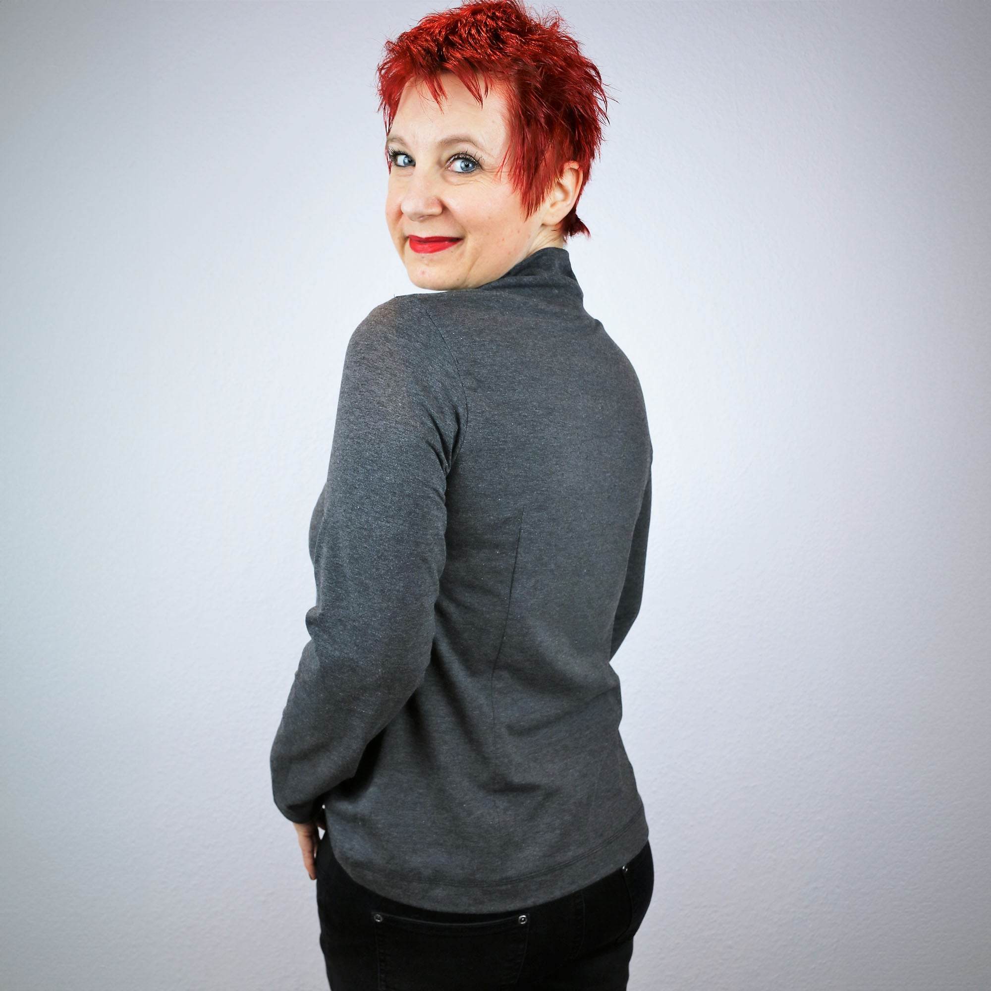 Damenshirt Rollkragen Tarja - Größen 32 - 60 - Sewando