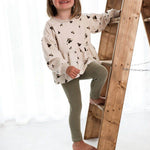 RUFFLE SWEATER LINA 80-164 - Sewando
