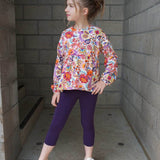 RUFFLE SWEATER LINA 80-164 - Sewando