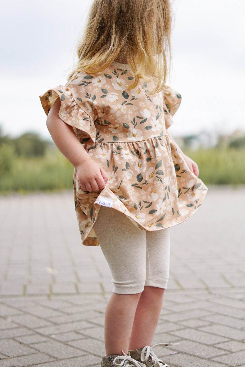 RUFFLE SWEATER LINA 80-164 - Sewando