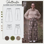 Schnittmuster CL*OVER CULOTTE WOMAN (32-50) - Sewando