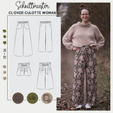 Schnittmuster CL*OVER CULOTTE WOMAN (32-50) - Sewando