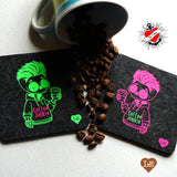 Coffee Junkie * Plotterdatei