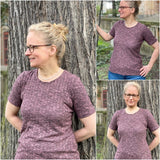 Ebook Schnittmuster Bea Rippshirt Damen Gr. 30 bis 54