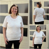 Ebook Schnittmuster Bea Rippshirt Damen Gr. 30 bis 54
