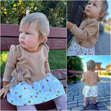 Ebook Schnittmuster Jolie Bow Tunika und Kleid Gr. 74-164