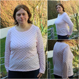 Ebook Schnittmuster Bea Rippshirt Damen Gr. 30 bis 54