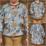 Schnittmuster SpringdaySweater unisex Gr. 74 bis 164