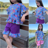 Ebook Schnittmuster Set Suki Shirt & Shorts Gr. 74 bis 164