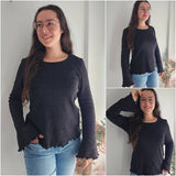 Ebook Schnittmuster Bea Rippshirt Damen Gr. 30 bis 54