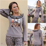 Ebook Schnittmuster Bea Rippshirt Damen Gr. 30 bis 54