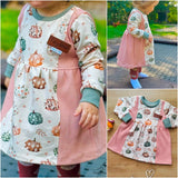 Ebook Schnittmuster CozyMinoo Kleid Gr.74-164