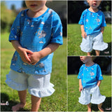 Ebook Schnittmuster Set Suki Shirt & Shorts Gr. 74 bis 164