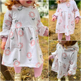 Ebook Schnittmuster CozyMinoo Kleid Gr.74-164
