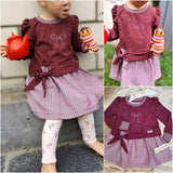 Ebook Schnittmuster Jolie Bow Tunika und Kleid Gr. 74-164