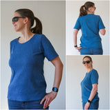 Ebook Schnittmuster Bea Rippshirt Damen Gr. 30 bis 54