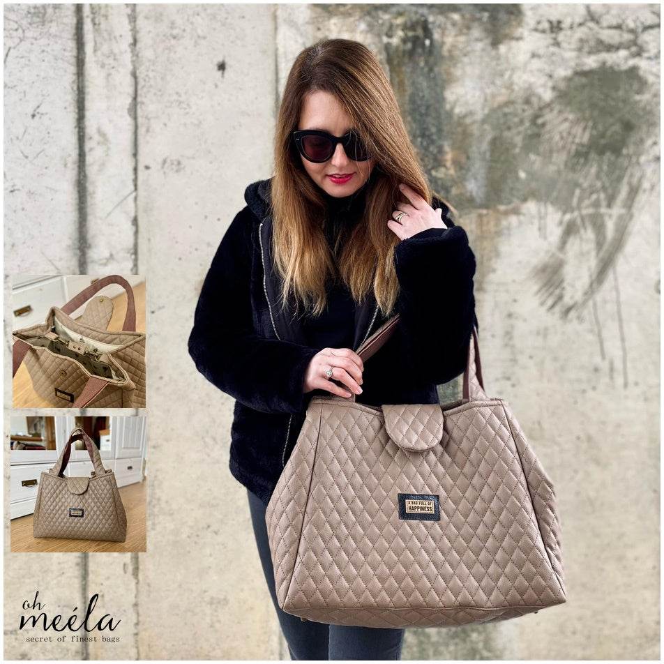 ohCarri Big * Taschen - Schnittmuster - eBook * Markttasche - xxl-Shopper - Projekttasche - Sewando