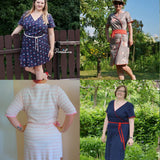 KOMBI Ebook Wickelkleid Teens 128-170+ Damen 36-50
