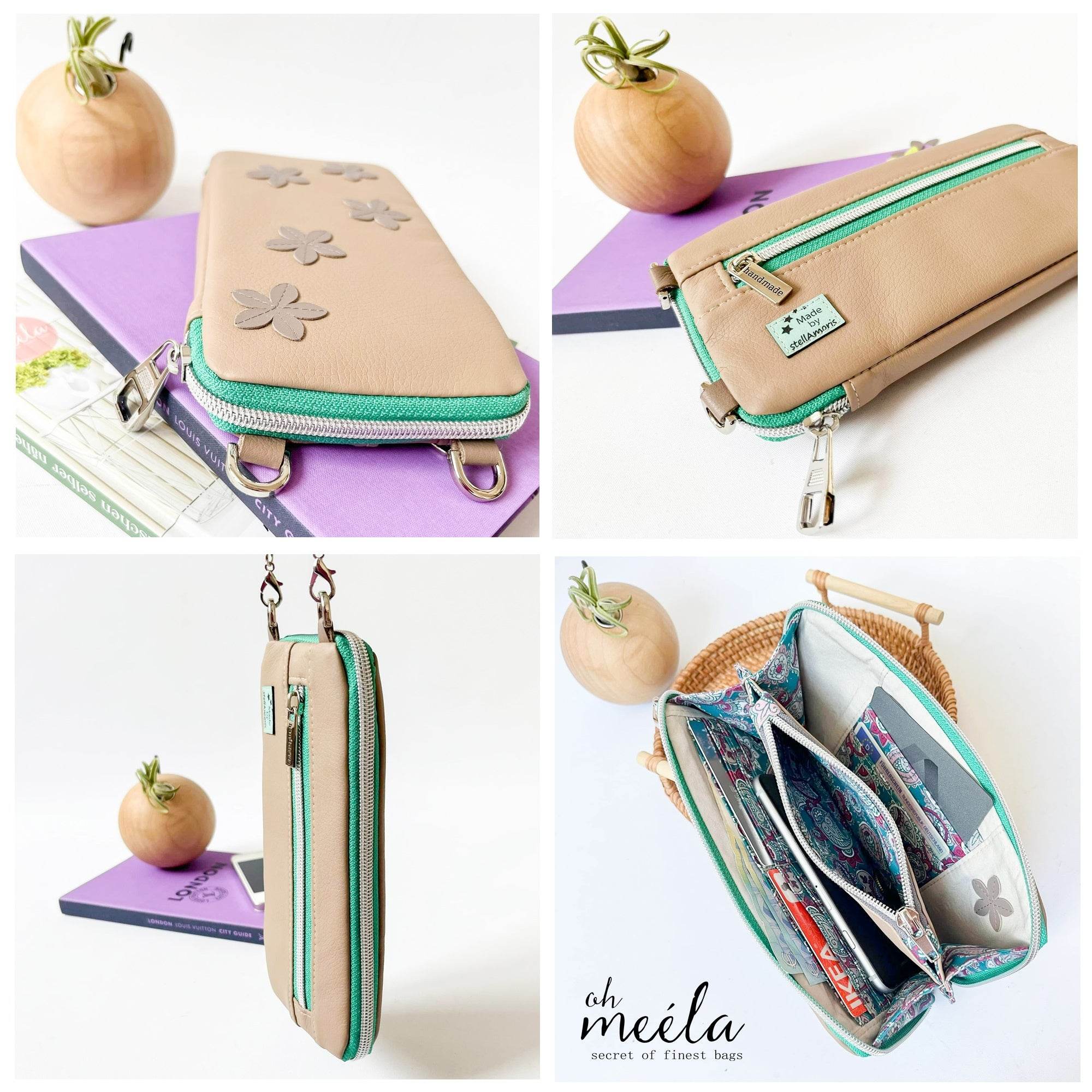 ohWalli Big * Taschen - Schnittmuster - eBook * Portemonnaie - Geldbörse - Clutch - Sewando