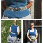 Schnittmuster Mieder mit Schößchen Luise Gr. 34-52 : - Sewando