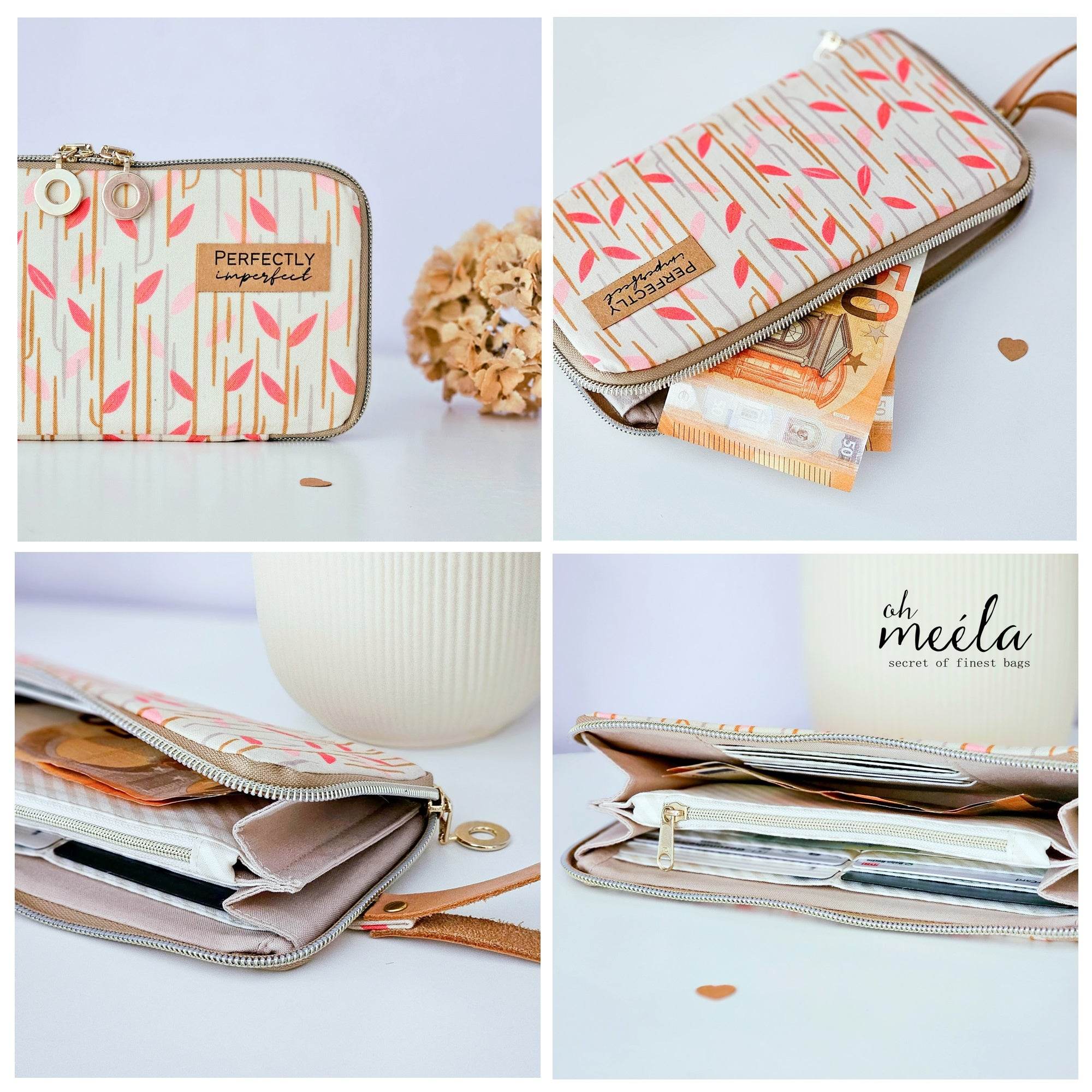 ohWalli Big * Taschen - Schnittmuster - eBook * Portemonnaie - Geldbörse - Clutch - Sewando