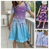 Kleid NOVA Gr. 104 - 164 inkl. A0 - Sewando