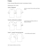 Conny - Blusenshirt, Schnittmuster in Gr. 34 - 50