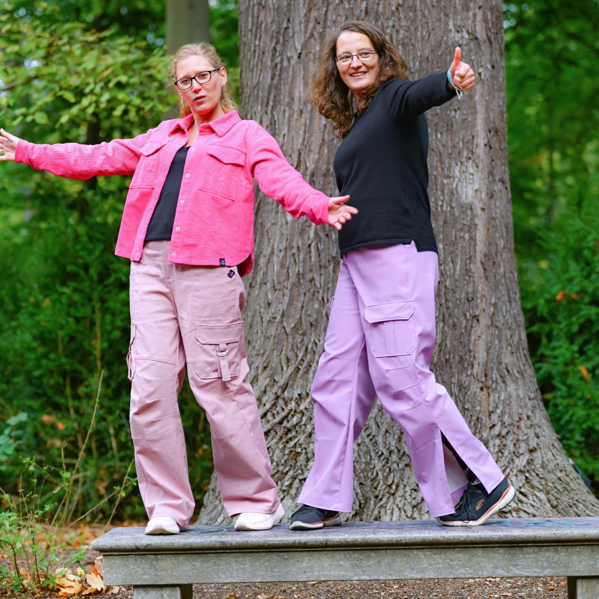 Schnittmuster CORINNA- Cargohose, Regenhose mit den typischen Taschen Gr. 34-54 - Sewando