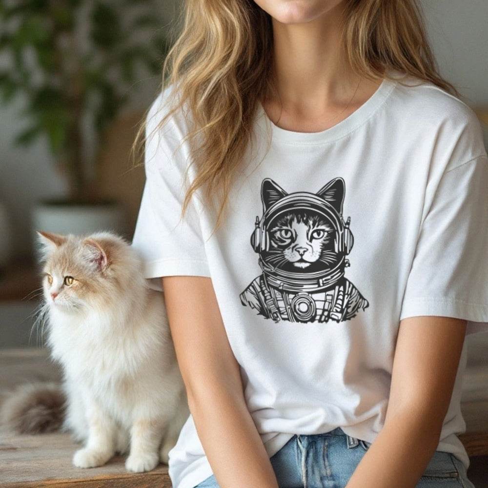 Plotterdatei Cosmo Cat / Astronauten Katze - Sewando