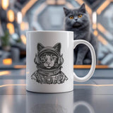 Plotterdatei Cosmo Cat / Astronauten Katze - Sewando