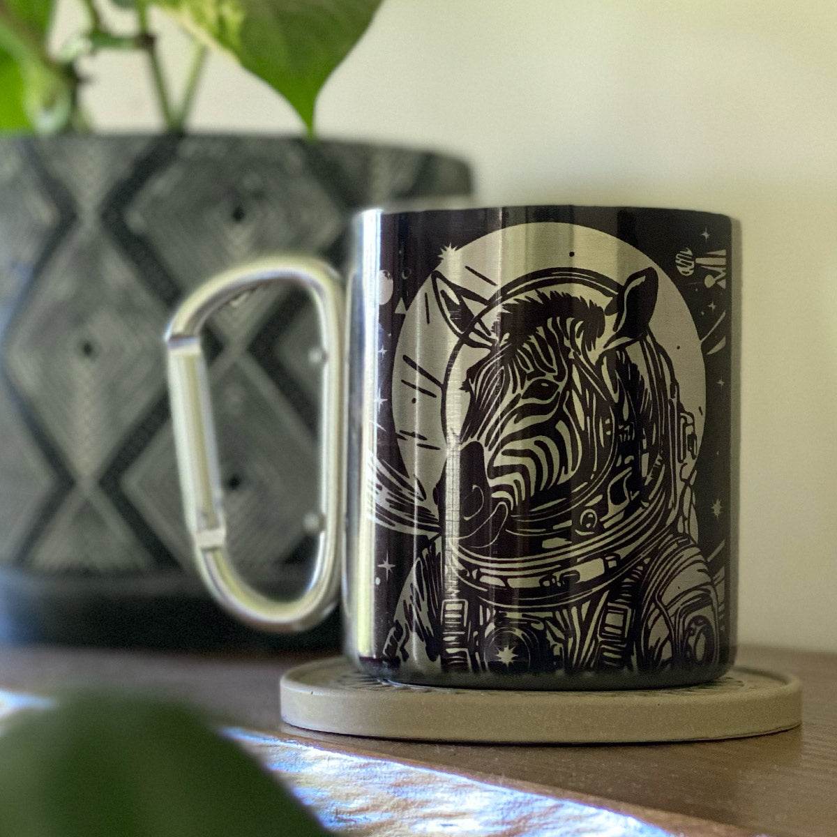 Plotterdatei Cosmo Zebra / Astronauten Zebra - Sewando