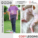 Cosy Leggins, Schnittmuster Grösse 50-164
