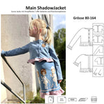 Schnittmuster Main ShadowJacket - kurze Jacke / Drüber-Jäckchen – Größe 80-164 - Sewando