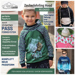 Mini Zauberlehrling Hood reloaded für 69cm-104cm Körpergröße - Sewando