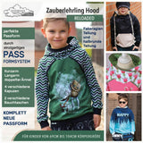 Mini Zauberlehrling Hood reloaded für 69cm-104cm Körpergröße - Sewando