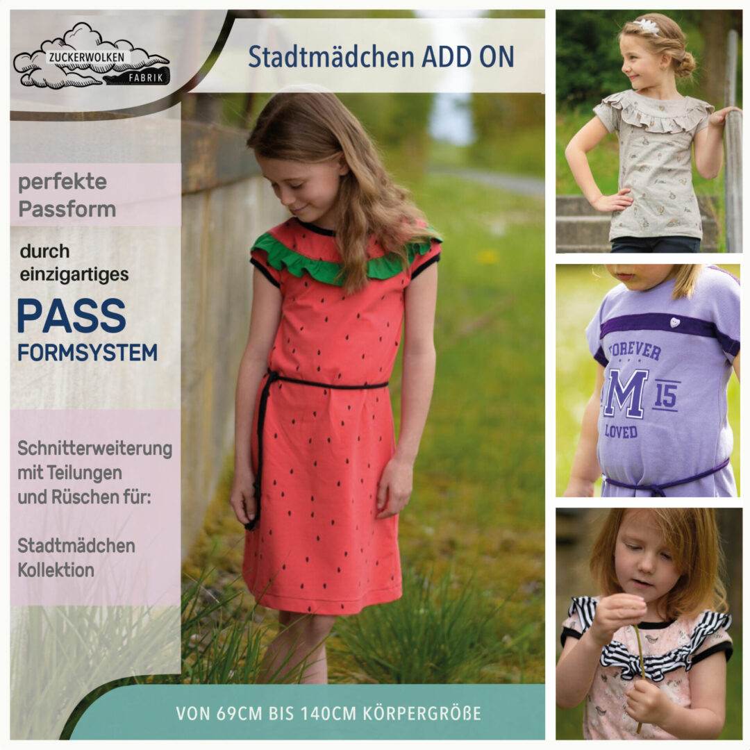 Stadtmädchen Sparpaket 10 Ebooks 74-140 | mit intelligentem Passformsystem - Sewando