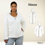 Schnittmuster Damen Jacke Ninon Gr. 34-54 + Video - Sewando