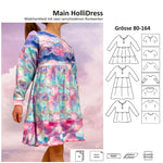 Schnittmuster Main HolliDress - Stufenkleid - 80-164 - Sewando